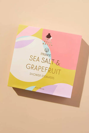 Musee | Sea Salt and Grapefruit Shower Steamers