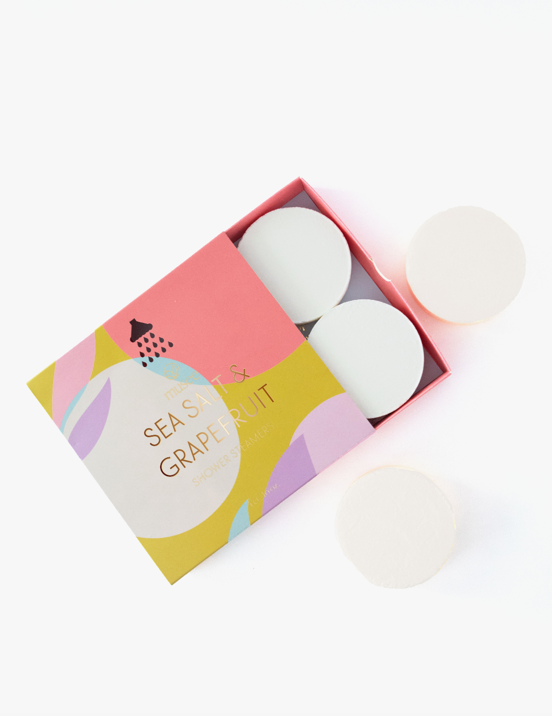 Musee | Sea Salt and Grapefruit Shower Steamers
