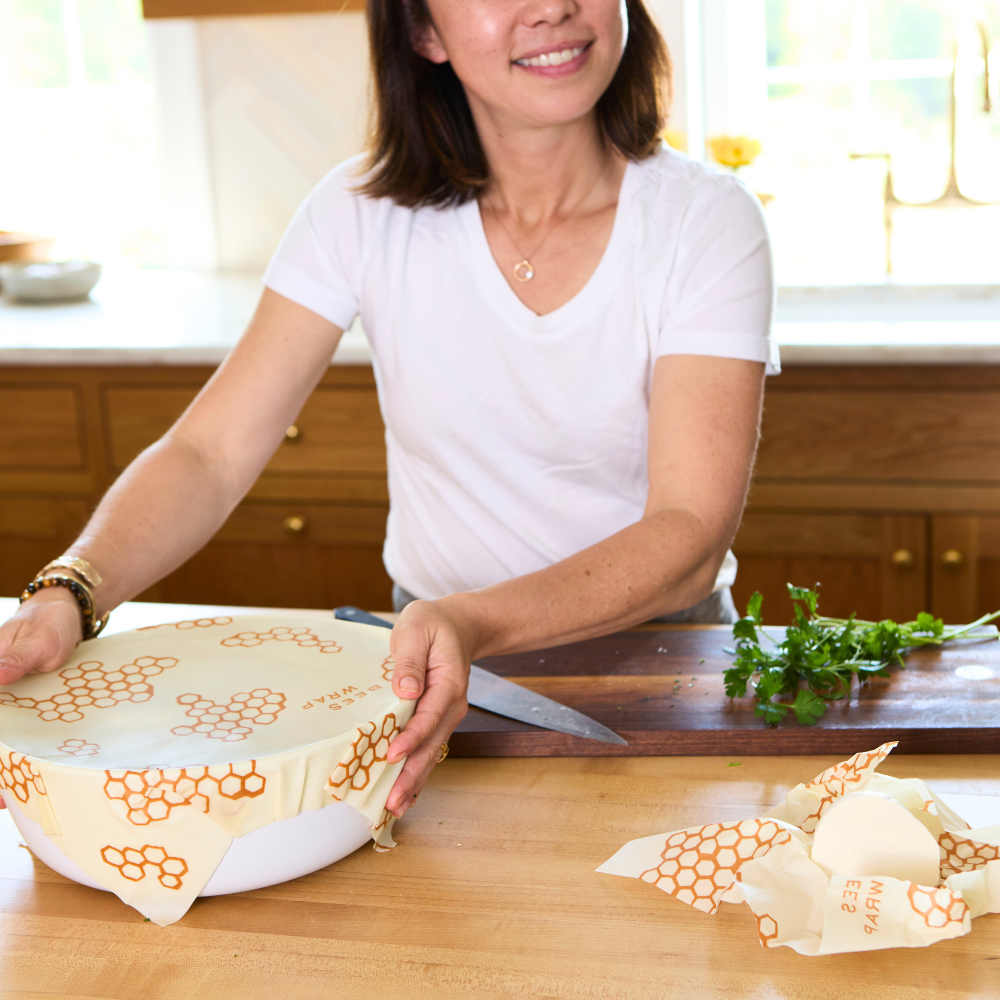 Bee's Wrap | Reusable Food Wrap 3 Pack - Honeycomb