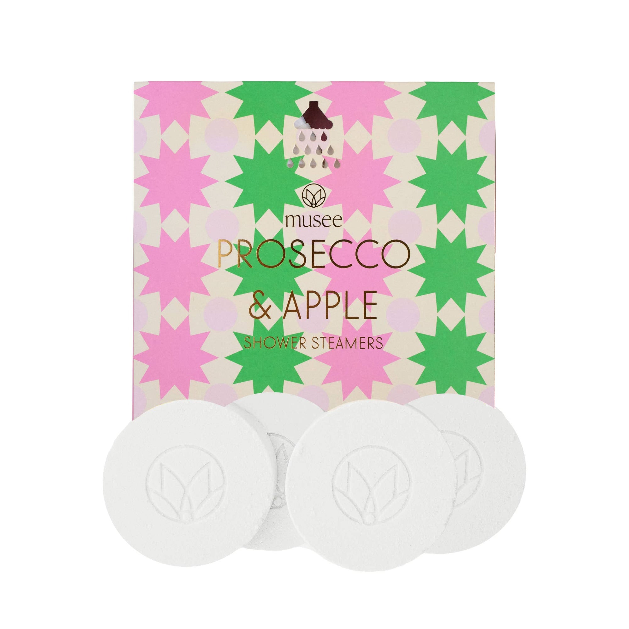Musee | Prosecco & Apple Shower Steamers