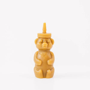 Happy Organics | Honey Bear Beeswax Candle