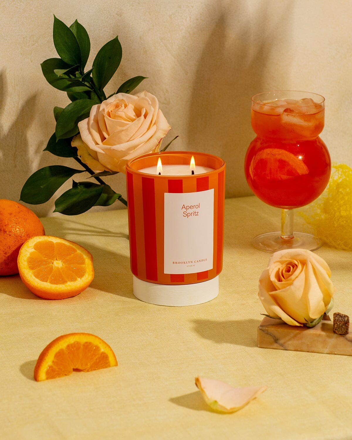 Brooklyn Candle | Aperol Spritz Candle (Limited Edition)