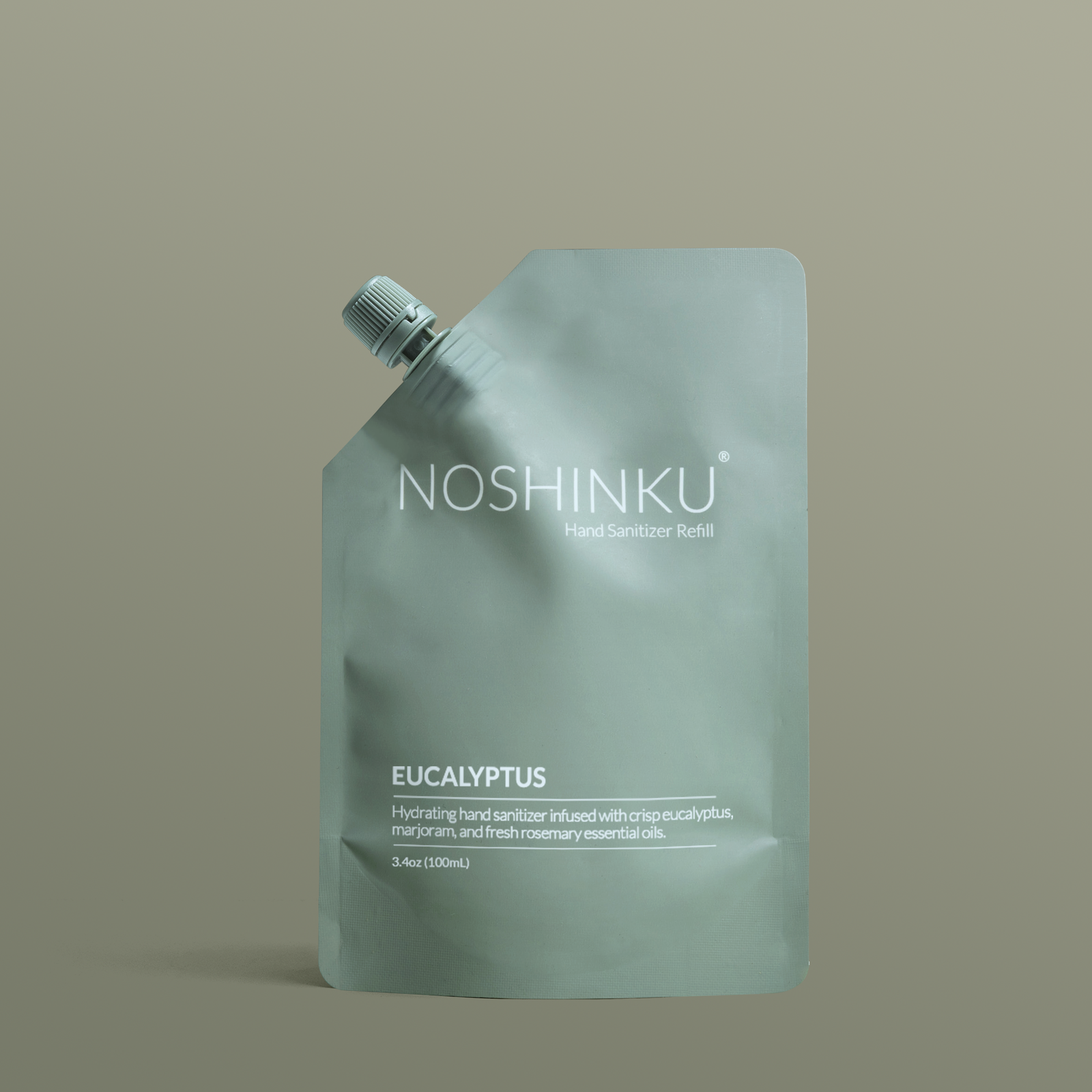 Noshing | Eucalyptus Rosemary Nourishing Sanitizer Travel Refill Pouch