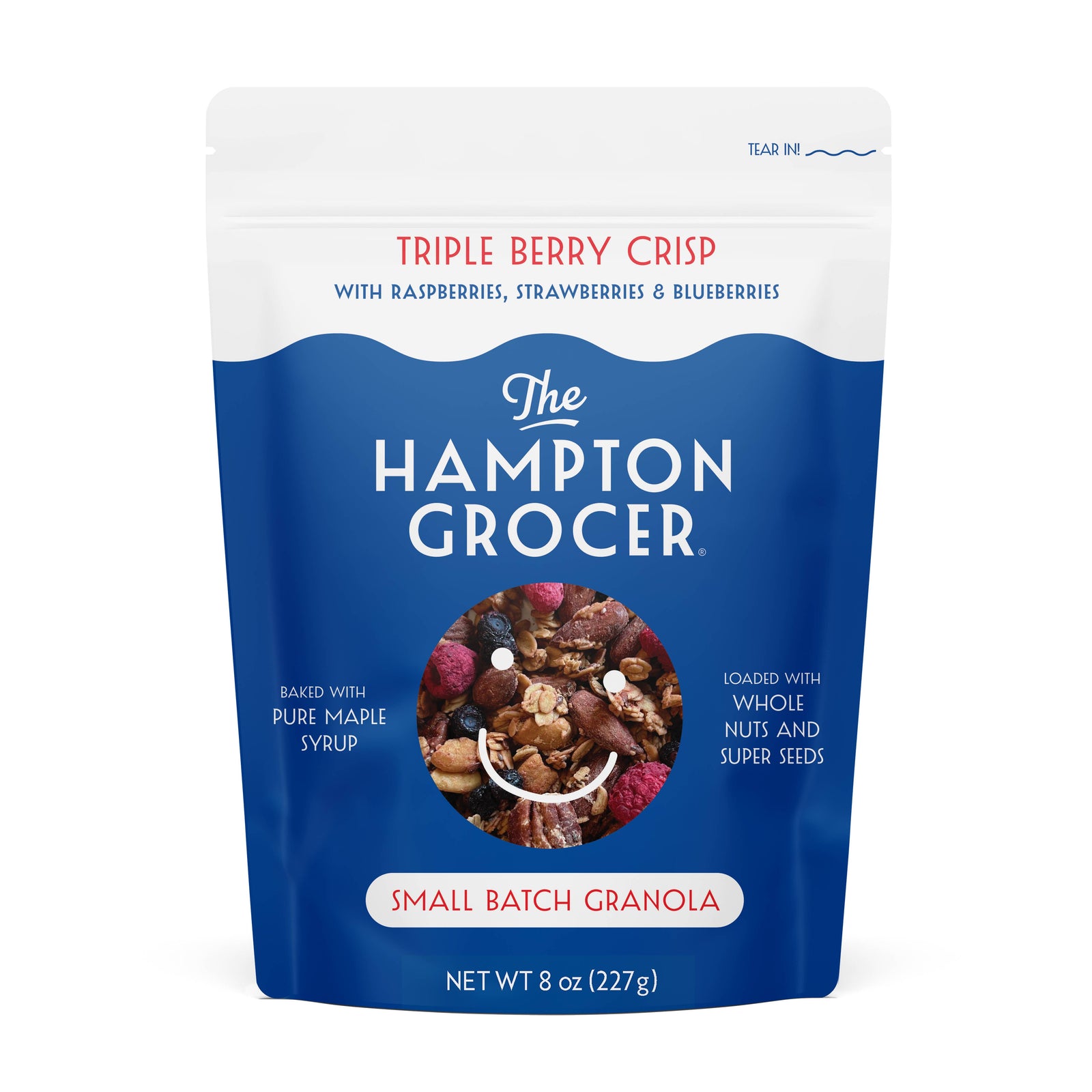 The Hampton Grocer | Triple Berry Crisp Granola