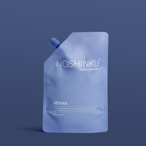 Noshinku | Vetiver Patchouli Nourishing Hand Sanitizer Refill Pouch