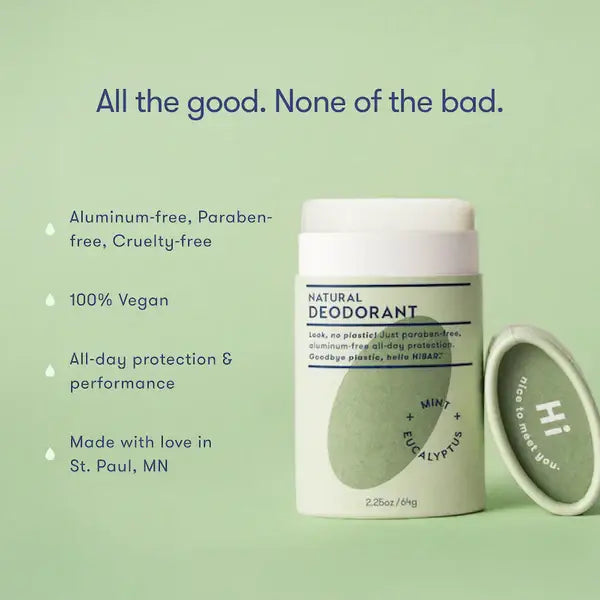 HiBAR | Deodorant - Eucalyptus + Mint