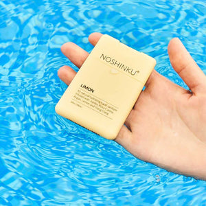 Noshinku | Refillable Moisturizing Pocket Sanitizer - Lemon Ylang-Ylang