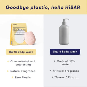HiBAR | Body Wash Exfoliating Bar