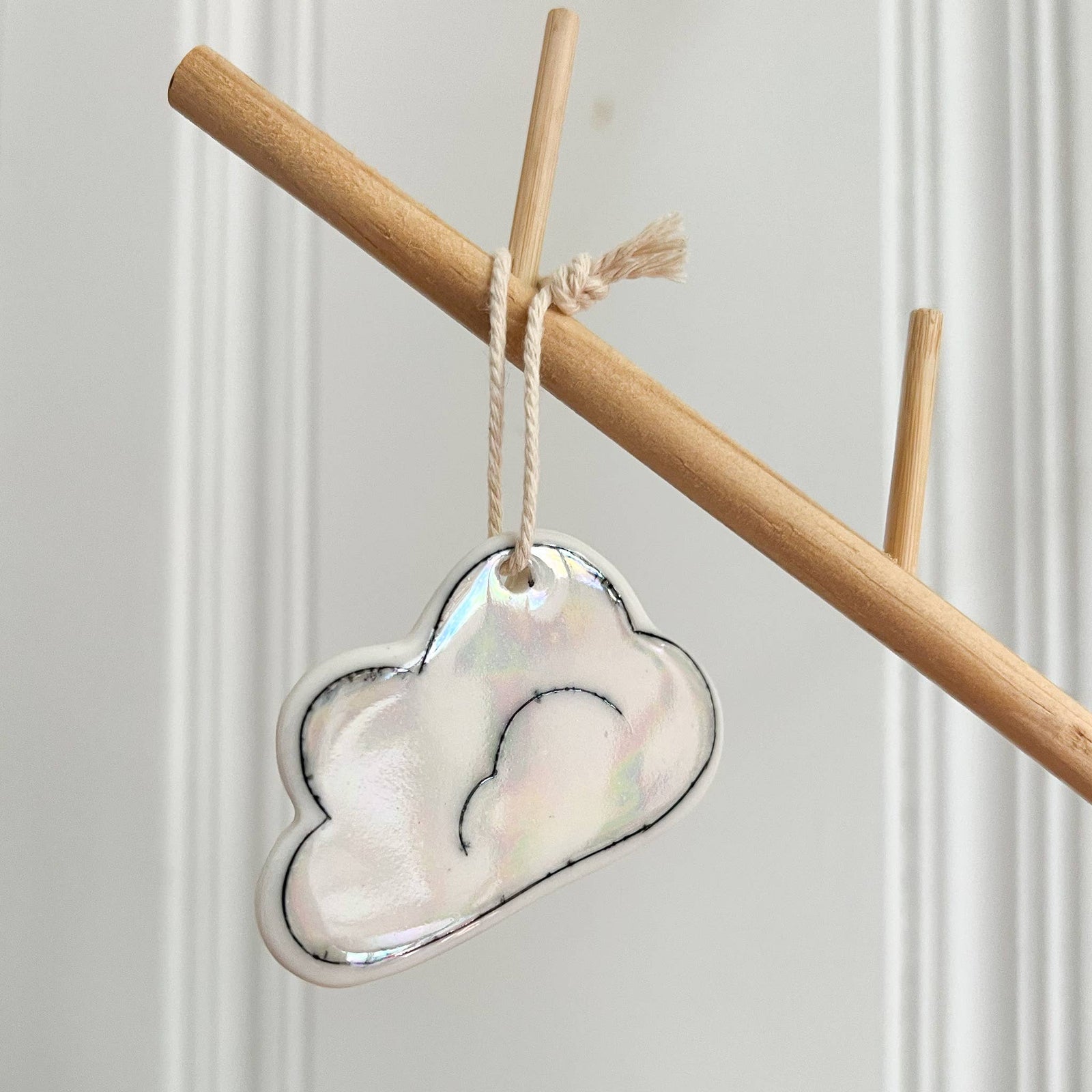 Petrichor + Gold | Cloud Ornament