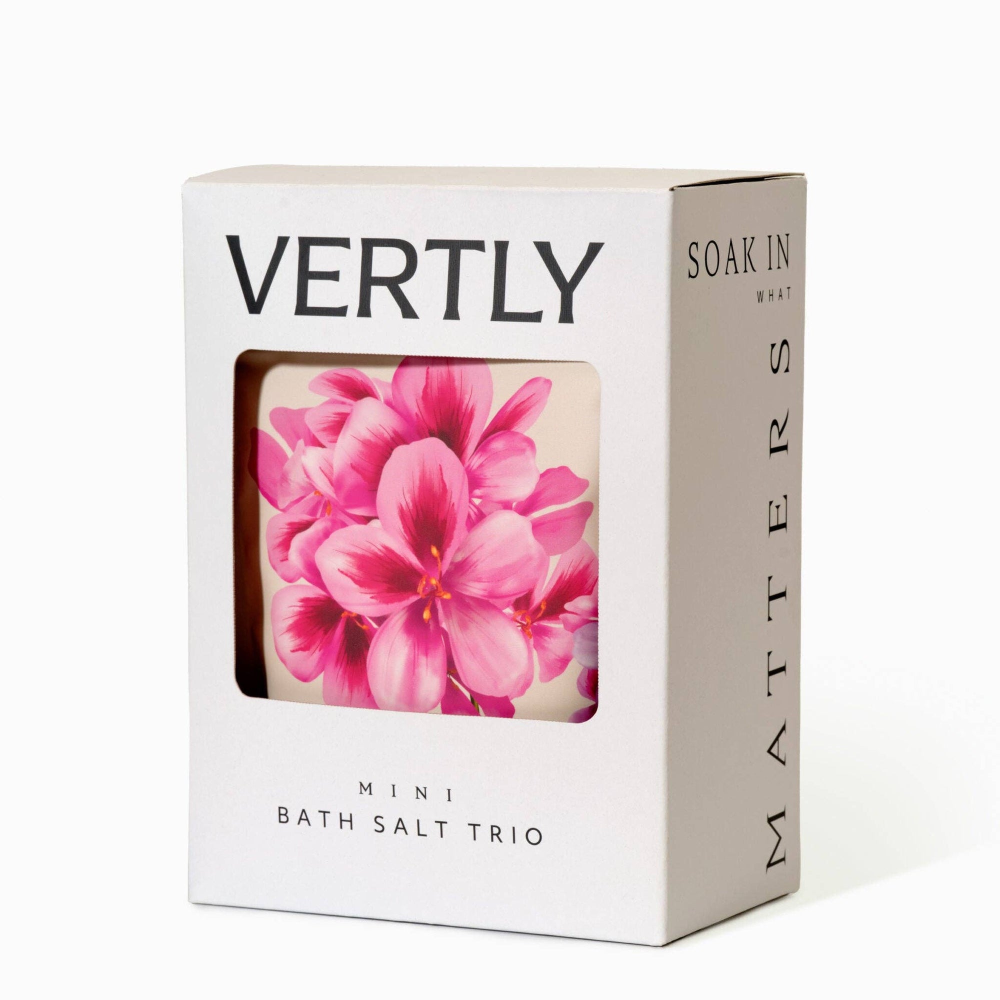 Vertly | CBD Mini Bath Soak Trio