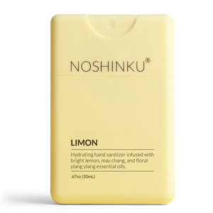 Noshinku | Refillable Moisturizing Pocket Sanitizer - Lemon Ylang-Ylang