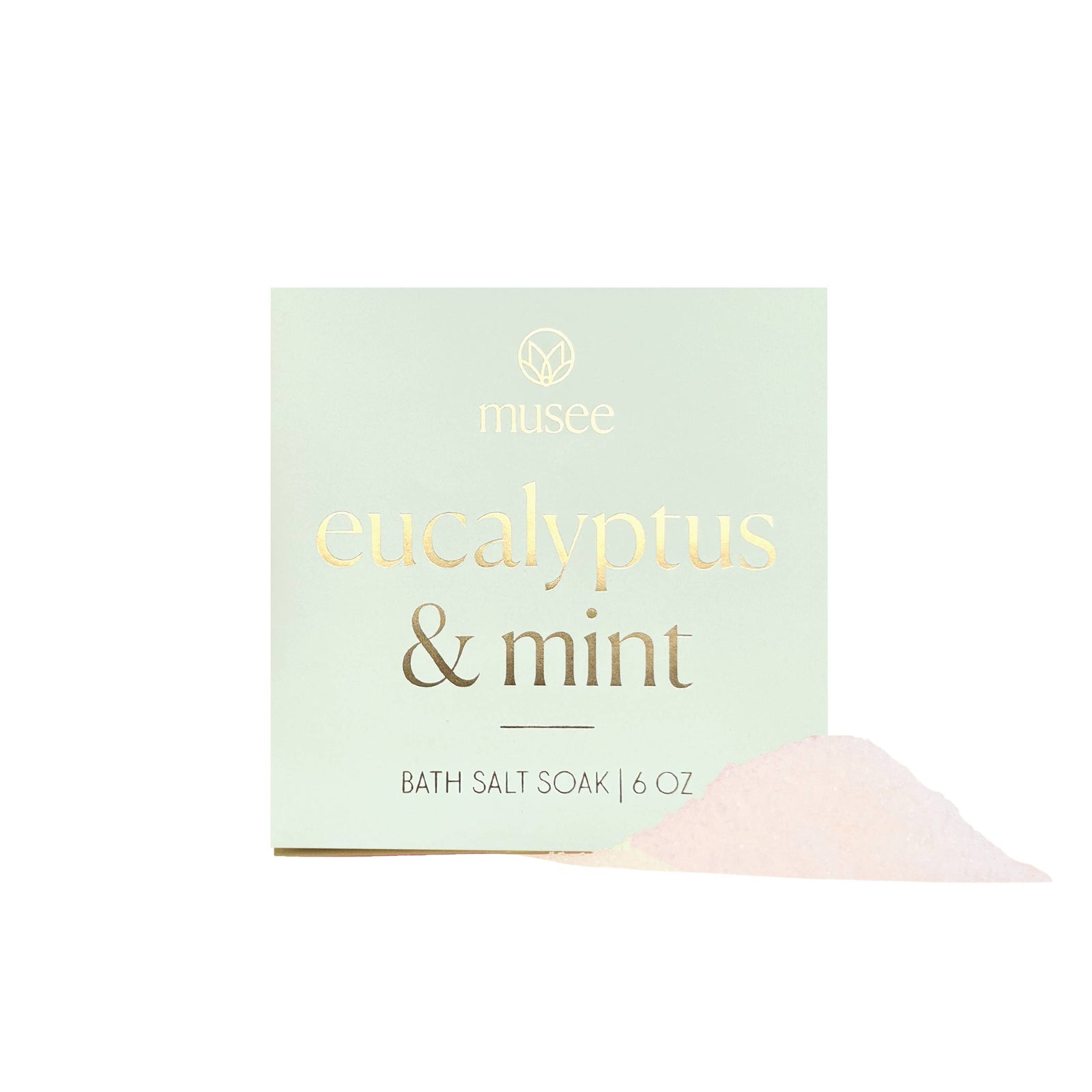 Musee | Eucalyptus & Mint Mini Bath Salt Soak