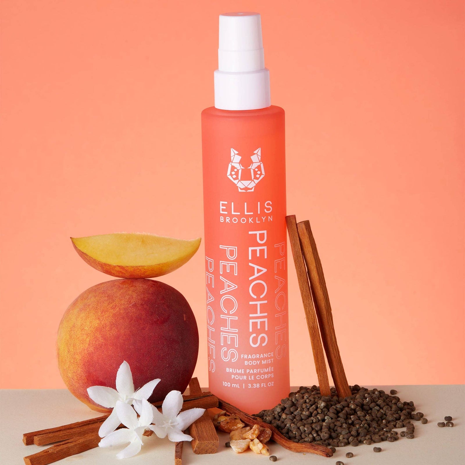 Ellis Brooklyn | Peaches Fragrance Body Mist