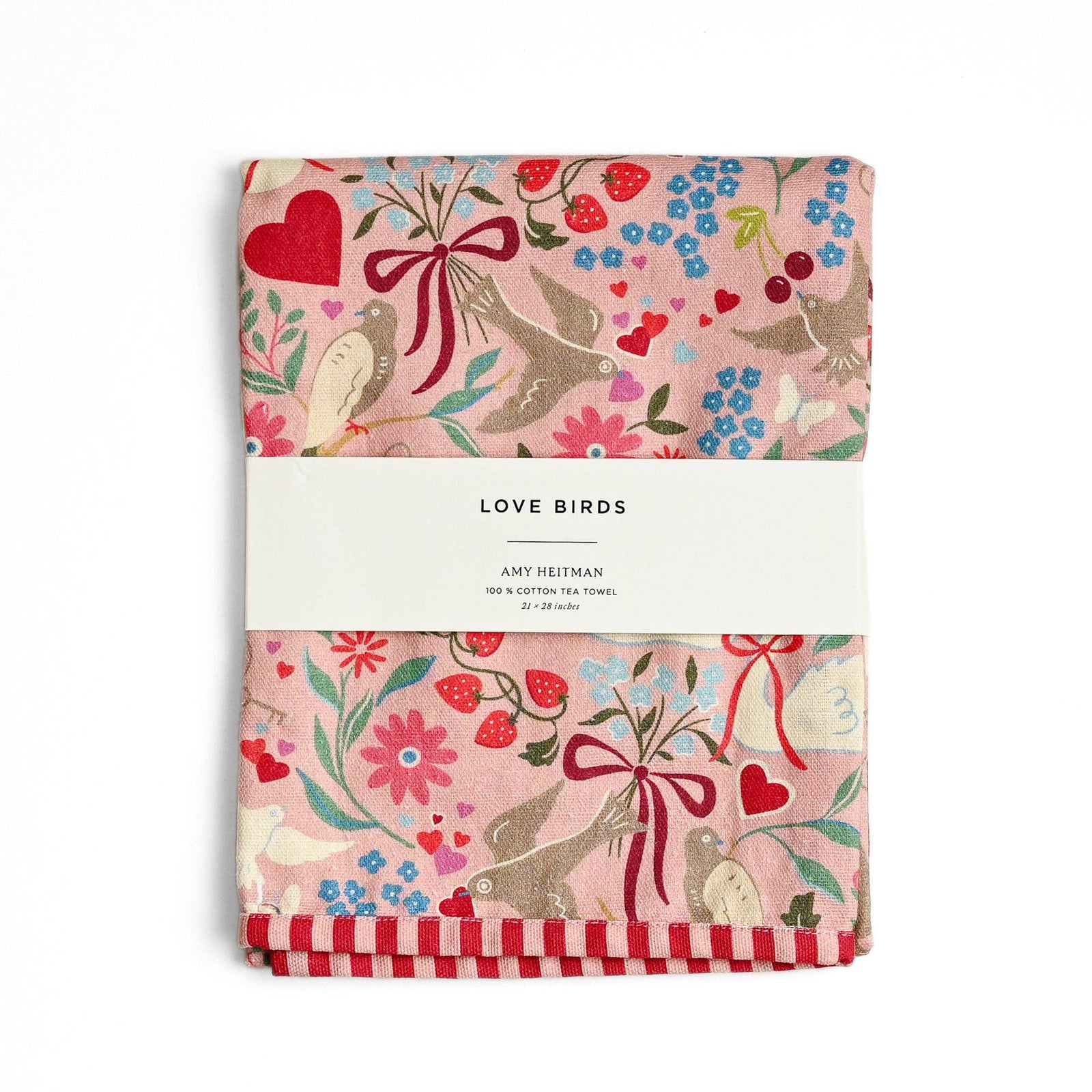 Amy Heitman Designs | Love Birds Towel