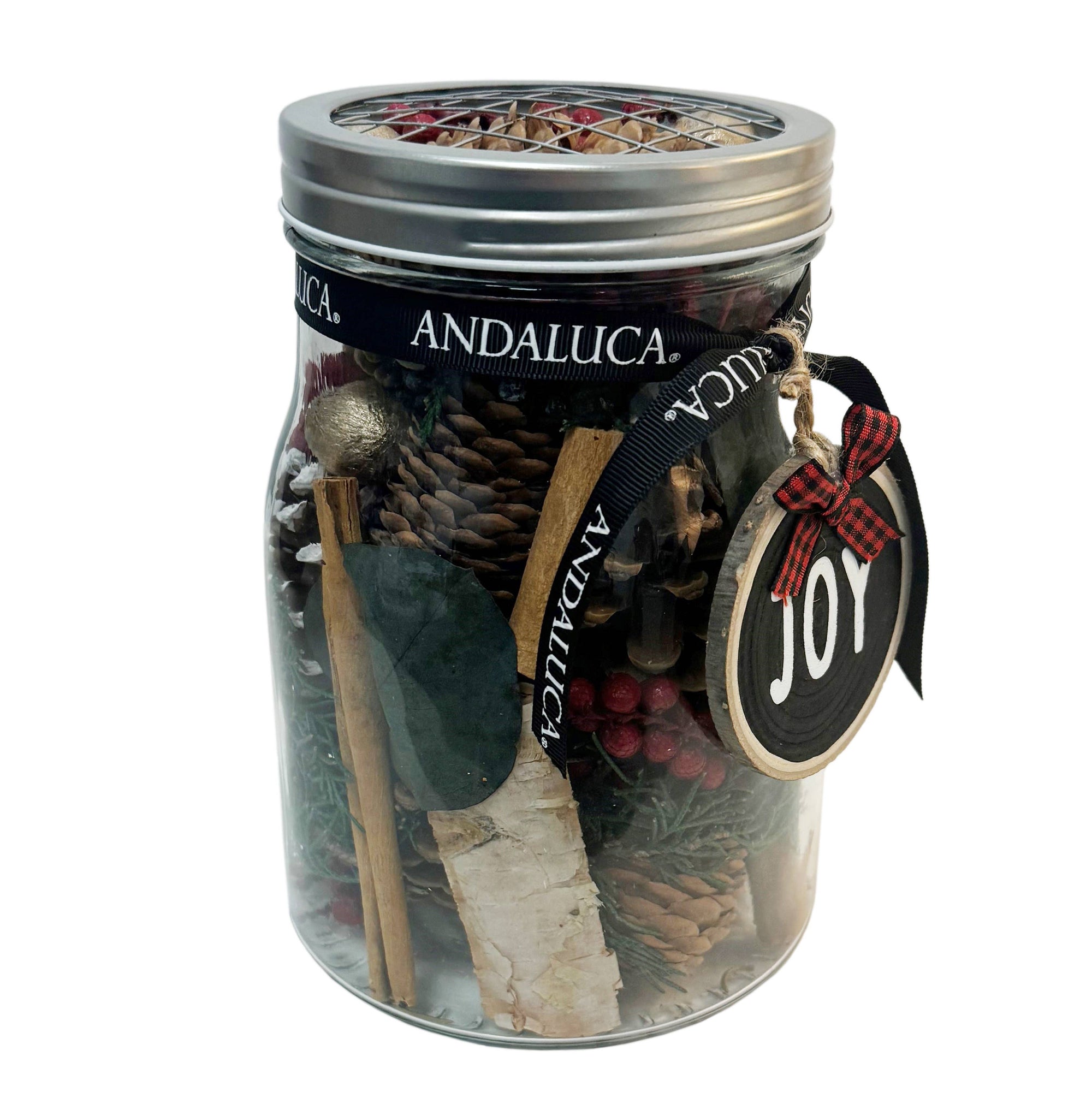 Andaluca | Warm Cinnamon Pot Belly Jar Potpourri