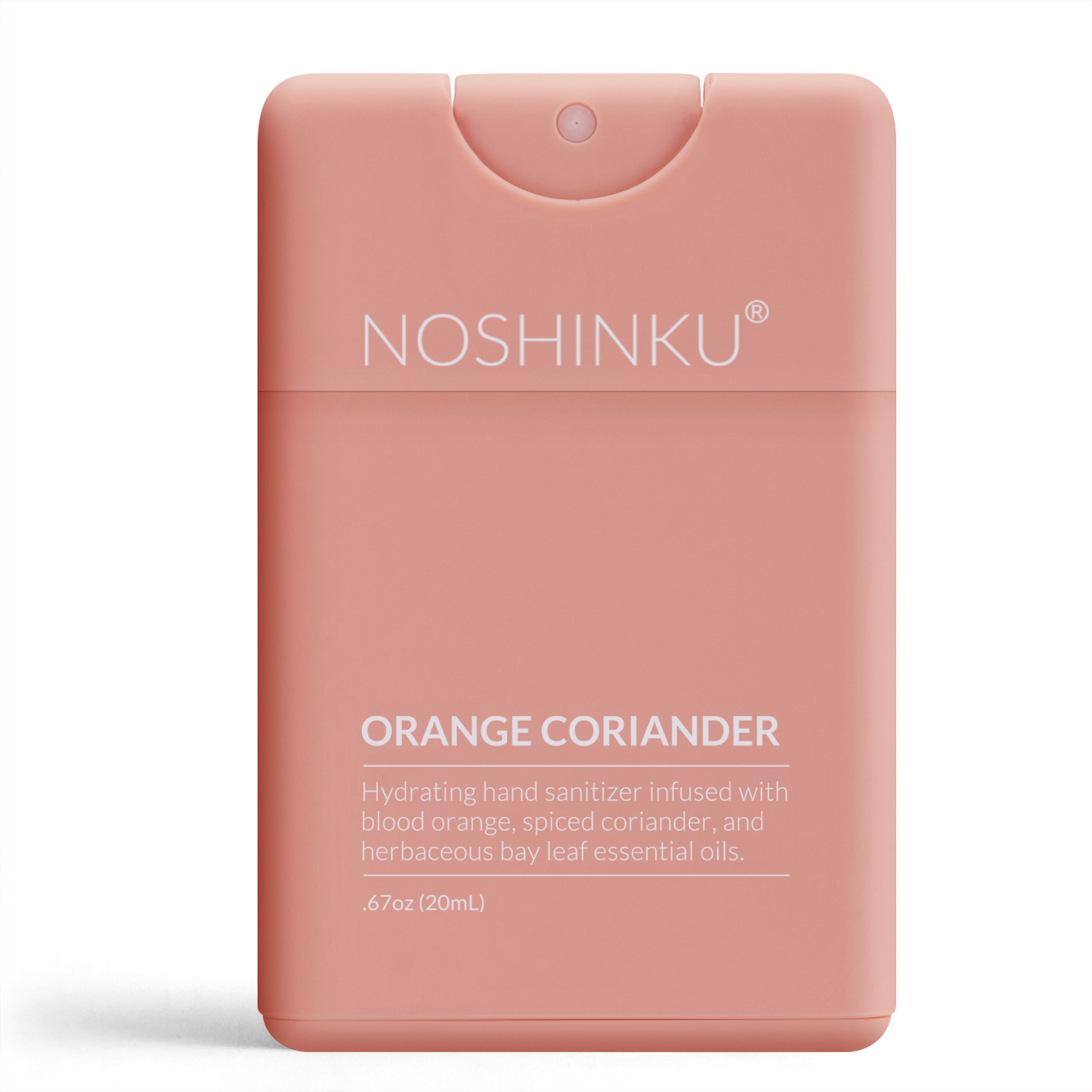 Noshinku | Refillable Moisturizing Hand Sanitizer - Orange Coriander