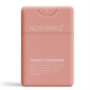 Noshinku | Refillable Moisturizing Hand Sanitizer - Orange Coriander