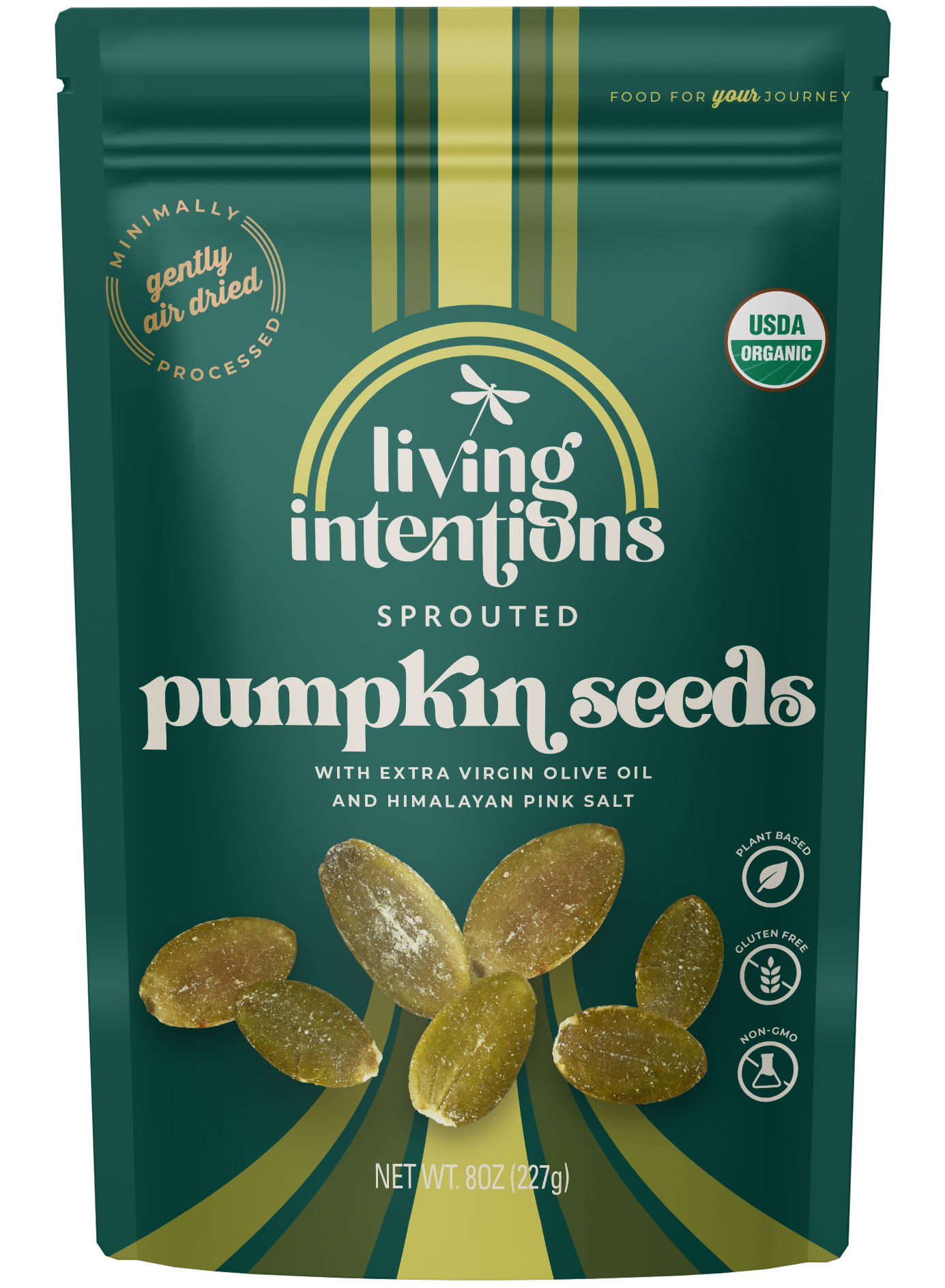 Living Intentions | Sprouted Seeds - Pumpkin Salted