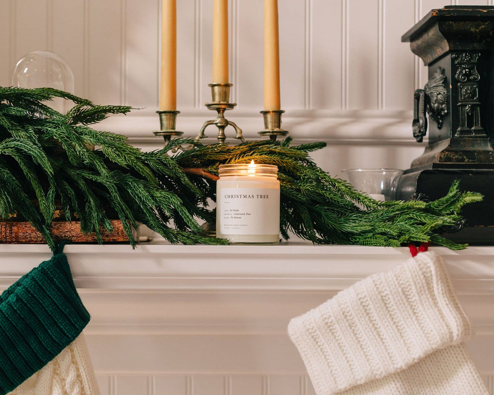 Brooklyn Candle | Christmas Tree Jar Candle (Seasonal)