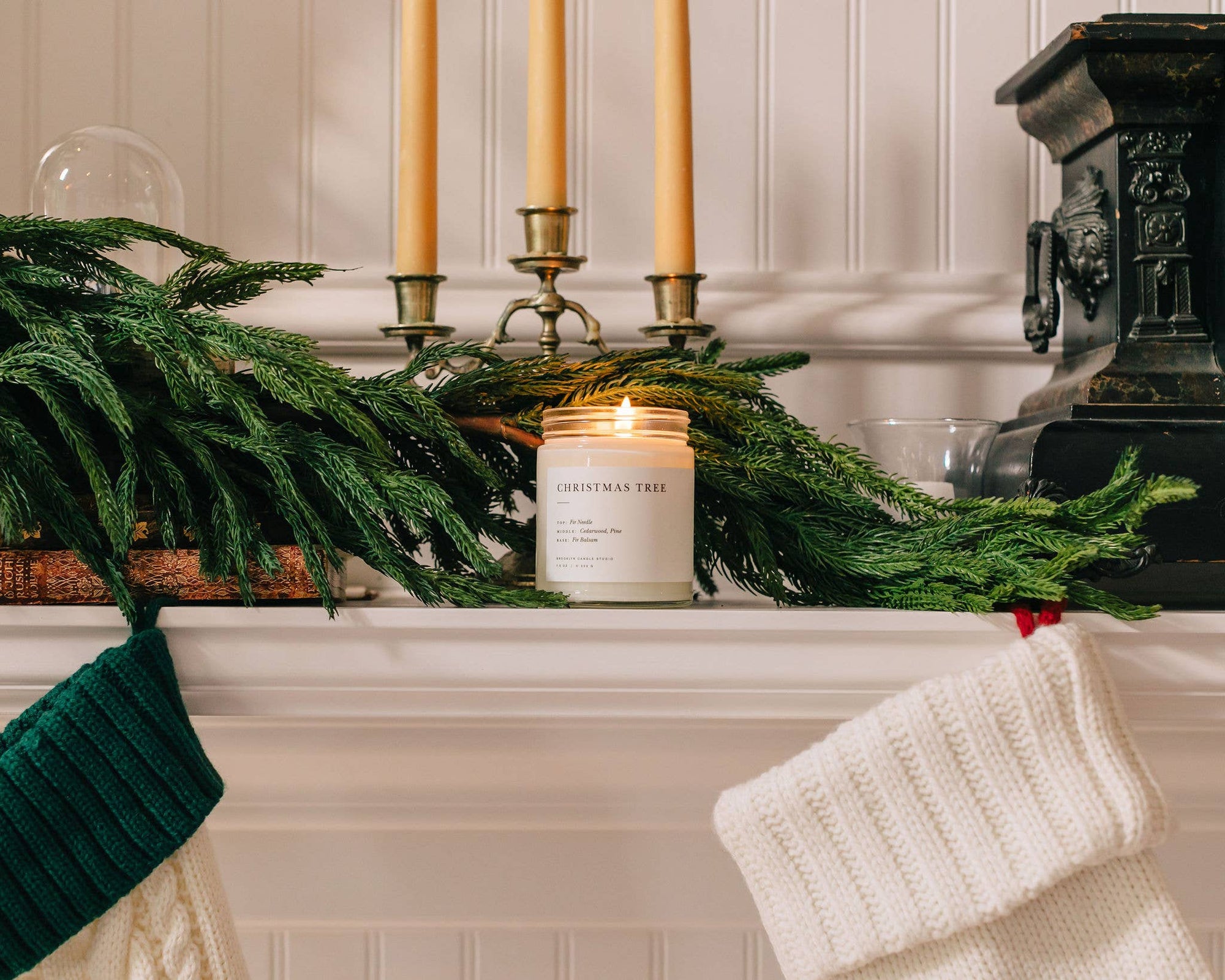 Brooklyn Candle | Christmas Tree Jar Candle (Seasonal)