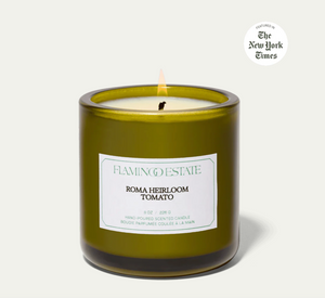 The roma tomato candle, by Flamingo Estate. 
