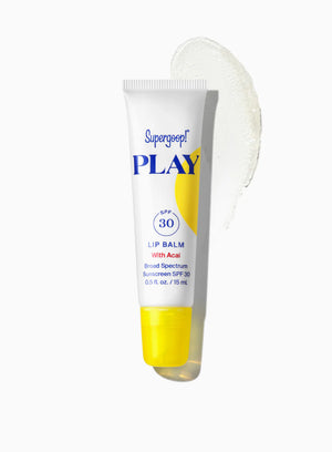 Supergoop! Play lip balm on a white background