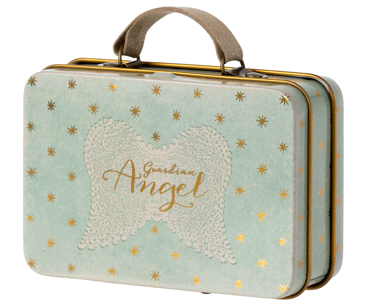 Maileg | Angel Mouse in Suitcase - Little Sister