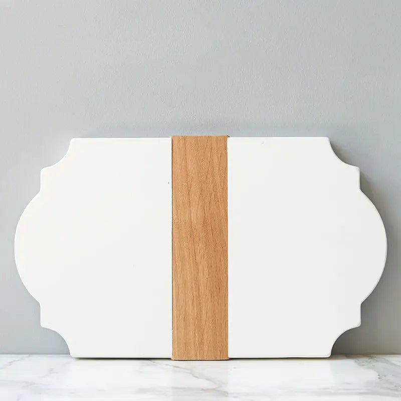 Arched White Charcuterie Board - Good Condition