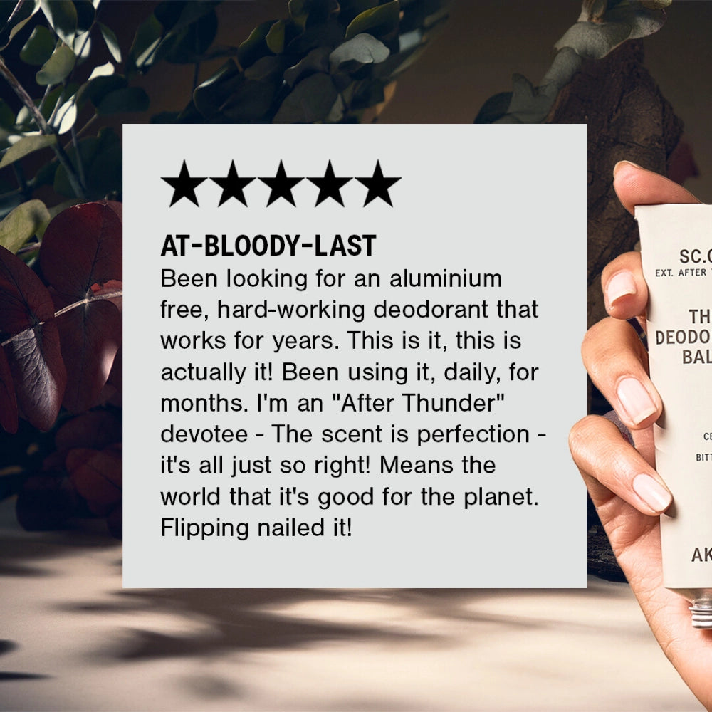 AKT London | The Deodorant Balm Sc.02 After Thunder