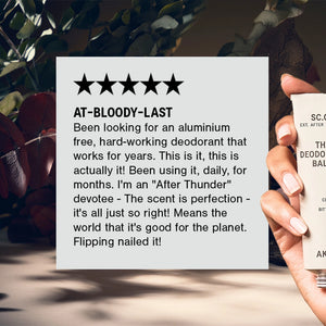 AKT London | The Deodorant Balm Sc.02 After Thunder