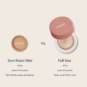 Minori | Blush & Glow Mini Bar Zero Waste Gift Set