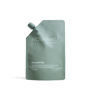 Noshing | Eucalyptus Rosemary Nourishing Sanitizer Travel Refill Pouch