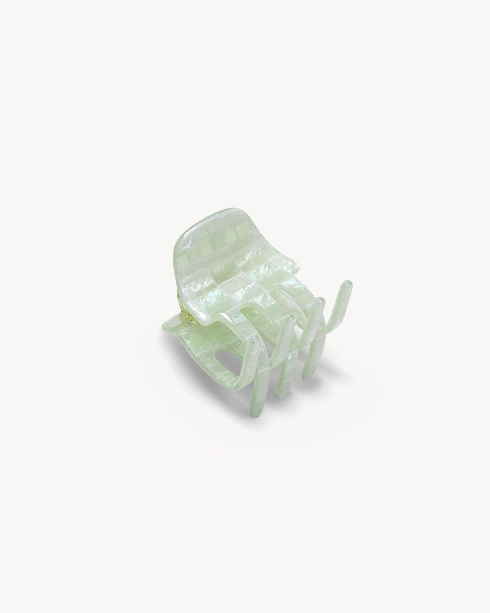 Machete | Mini Claw in Mint Shell Checker