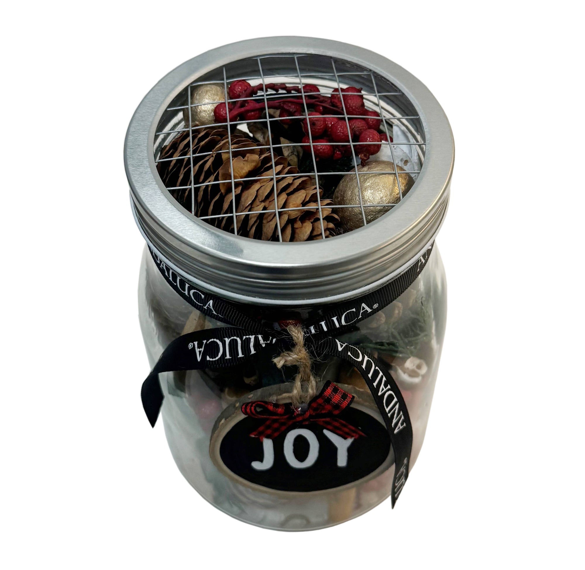 Andaluca | Warm Cinnamon Pot Belly Jar Potpourri