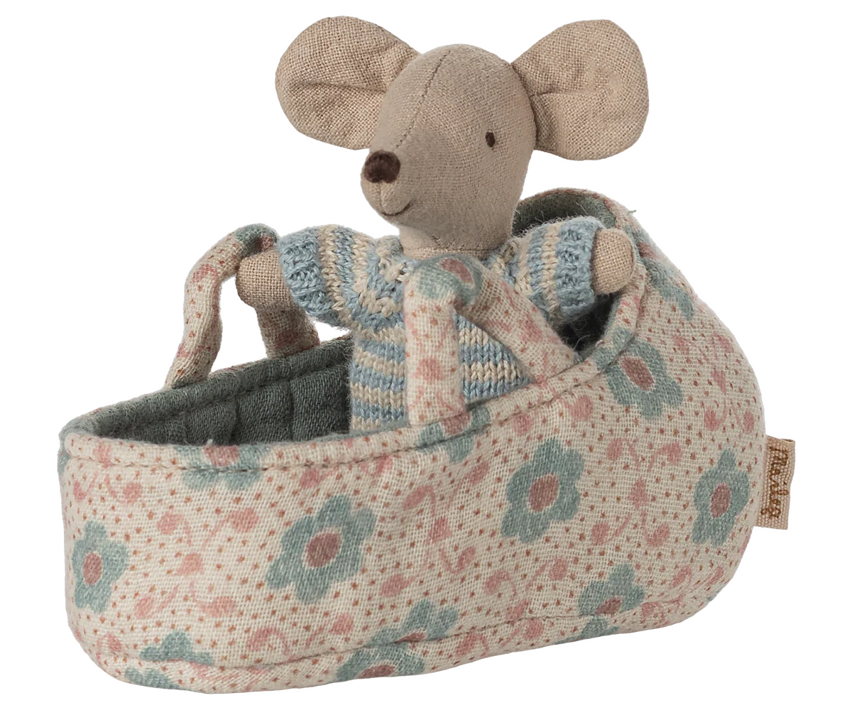 Maileg | Baby Mouse in Cot