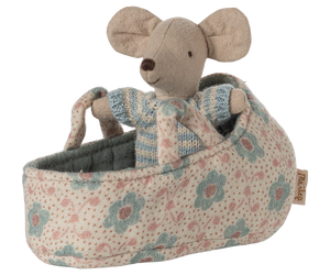 Maileg | Baby Mouse in Cot