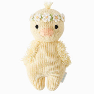 The Cuddle and Kind baby duckling stuffed animal child's toy