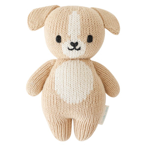 The Cuddle and Kind baby puppy stuffed animal gives 5 meals when purchased
