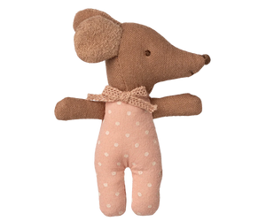 Maileg | Sleepy Wakey Baby Mouse - Rose