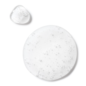 A close-up swatch of the body cleanser