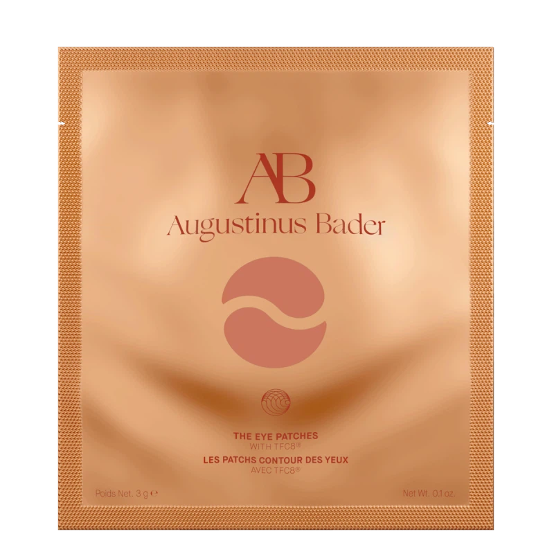 Augustinus Bader eye patches packaging on a white background