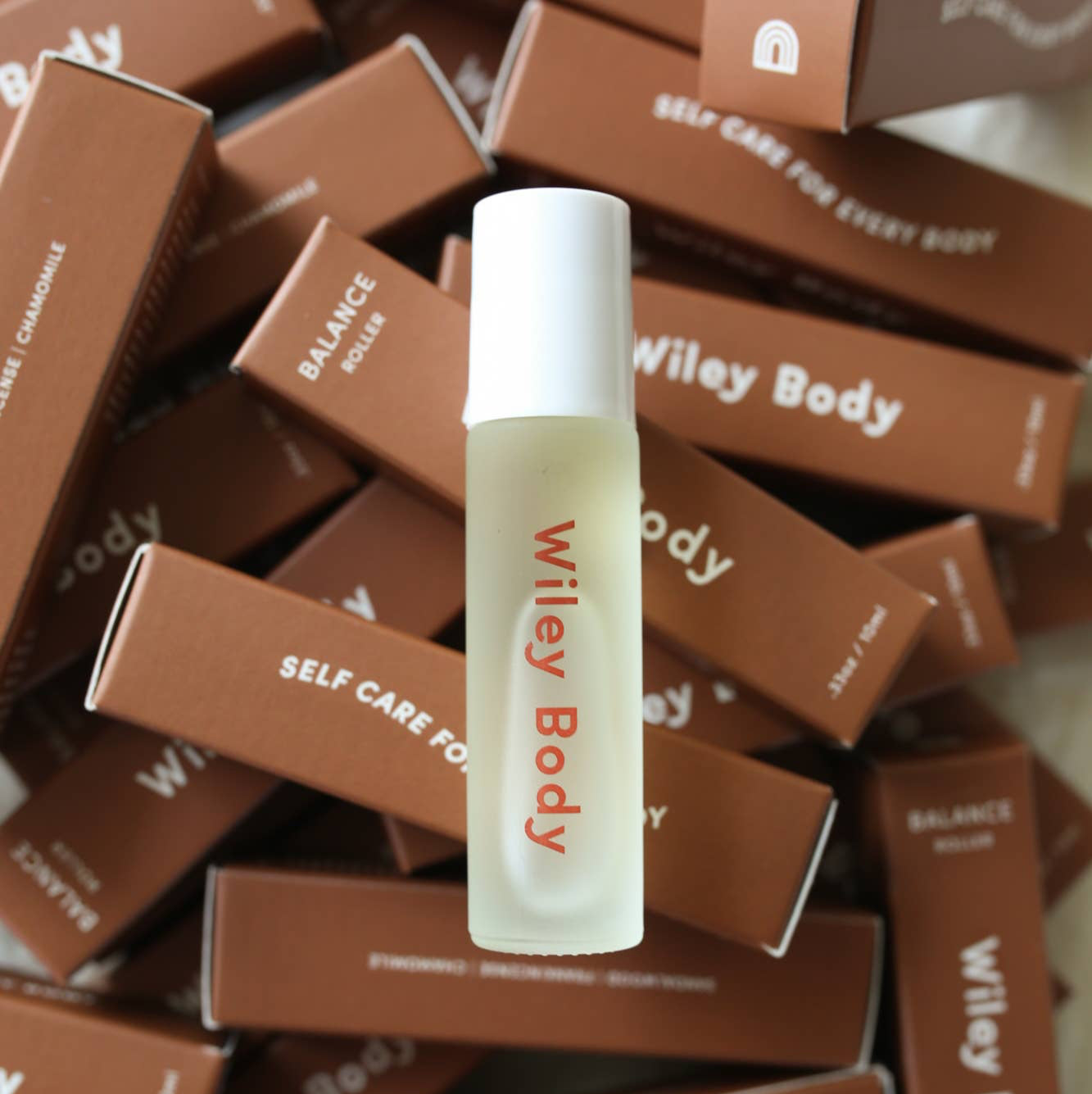 Wiley Body product with packaging in the background