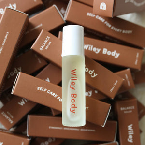 Wiley Body product with packaging in the background