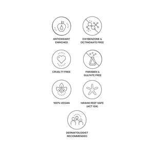 A tube of Bask sheer moisturizing sunscreen, SPF 50 lotion