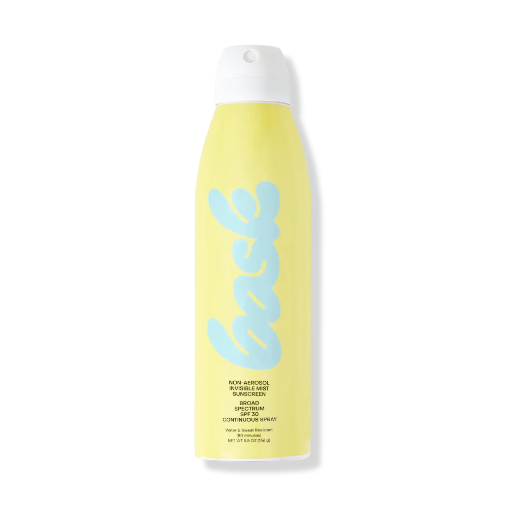 Bask non-aerosol invisible mist spf 30 sunscreen