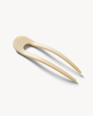 Machete | French Hair Pin in Alabaster