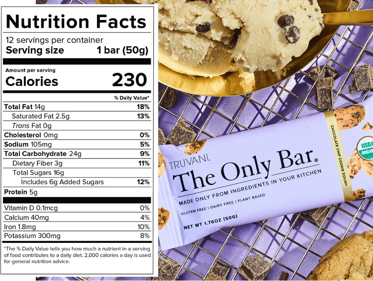 Truvani | Only Bar - Organic Snack Bar