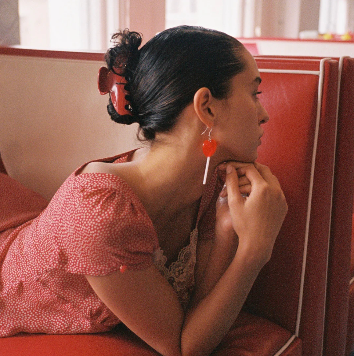 Emijay Big Effing Clip in Cherry Kiss