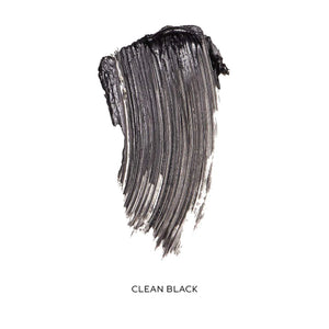A swatch of clean black mascara