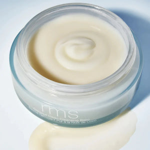 An open container of the RMS Beauty Coconut Clean Cleansing Balm